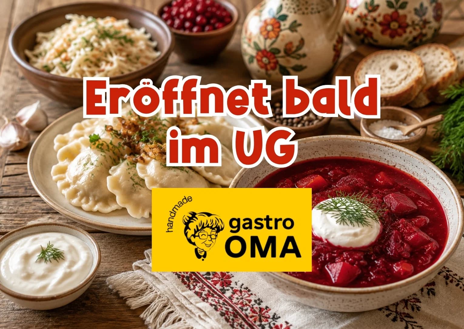 Neu im FORUM: GastroOma eröffnet