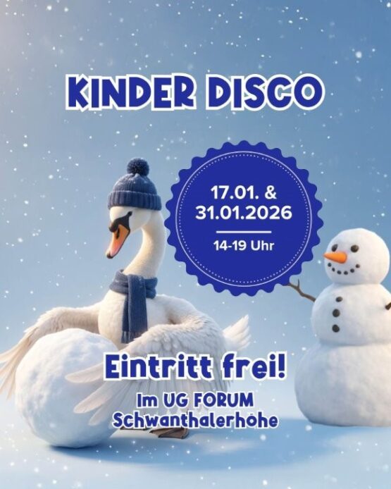 Kinderdisco im FORUM Schwanthalerhöhe