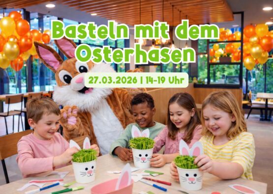 Der Osterhase kommt und bastelt mit euch!