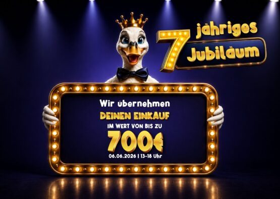 Wir übernehmen deinen Einkauf bis zu 700€